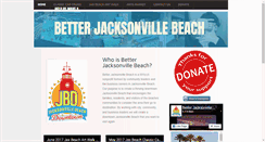 Desktop Screenshot of betterjaxbeach.com